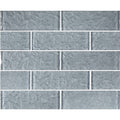 Gray, 2" x 6" - Glass Tile