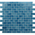 Carnelian Blue Natural, 3/4" x 1-5/8" - Glass Tile