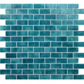 Turquoise Natural, 3/4" x 1-5/8" - Glass Tile