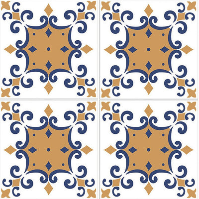 OSEANCISANSEB6 San Sebastian, 6" x 6" (1 box, 40 pcs) - Porcelain Pool Tile