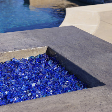 1/4" Metallic Fire Glass - Outdoor Fire Pit Media