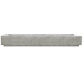 Tavola 110 Fire Table with Winguard - Gas Fire Pit