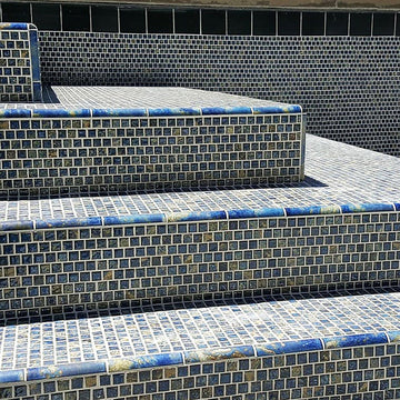 Opal, 1" x 1" | PLANET-113 | Fujiwa Porcelain Pool Tile