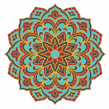 Radiant Beauty Mandala Pool Mosaic