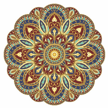 Sublime Earth Mandala Pool Mosaic