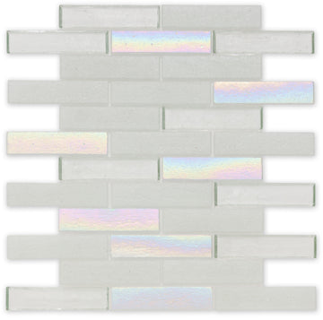 Superior Iceberg Glass Tile by American Glass Mosaics