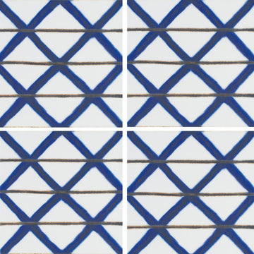 Tappeto 4, 6" x 6" Tile | EMCSOLGTAPPDEC4 | Porcelain Pool Tile