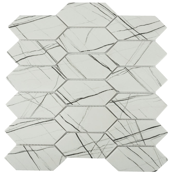 Howlite, 2" x 4" Glass Tile | TASNATVHOWLITPKT | Glass Pool Tile