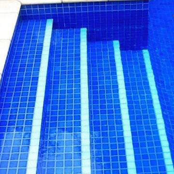 White, 3" x 3" | VIP-702 | Fujiwa Porcelain Pool Tile
