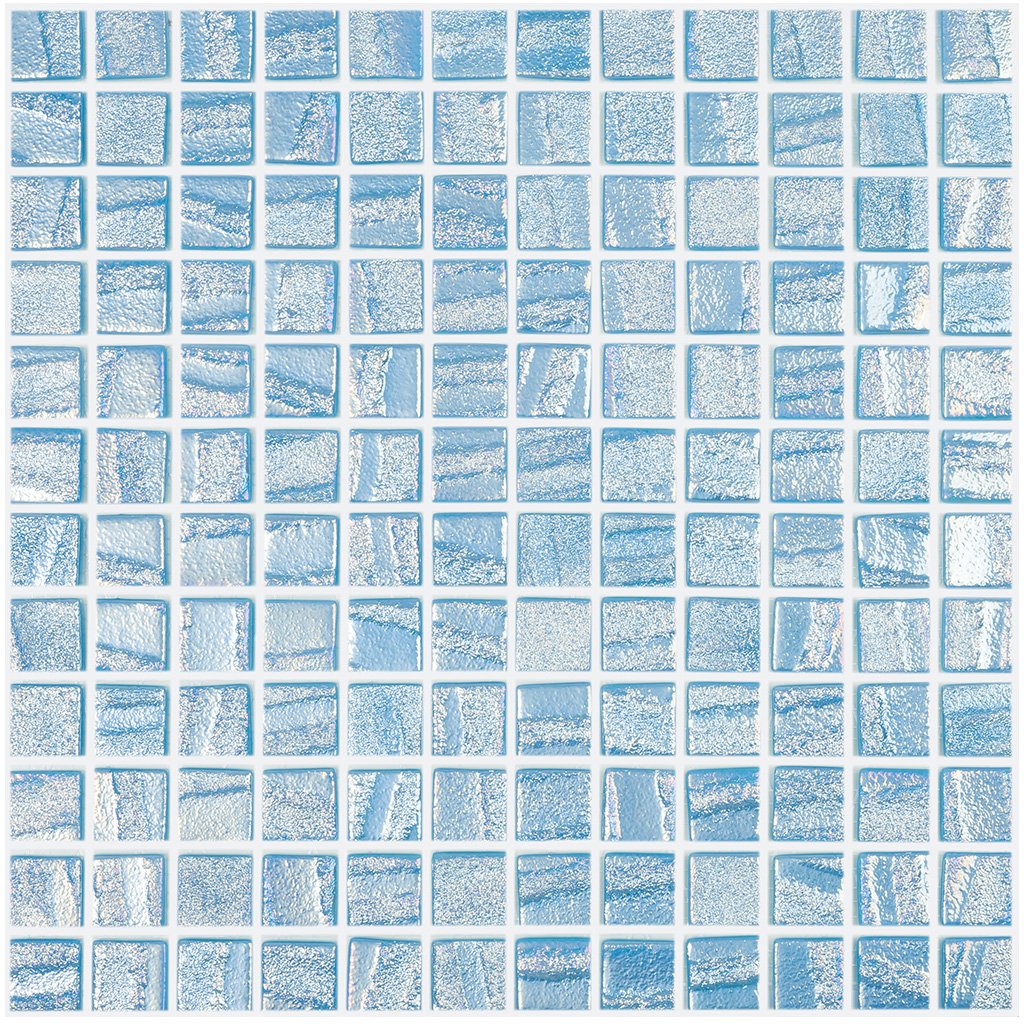 1" x 1" Glass Mosaic for Pools | AquaBlu Mosaics