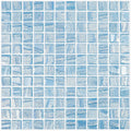 Laguna Light Blue, 1" x 1" - Glass Tile