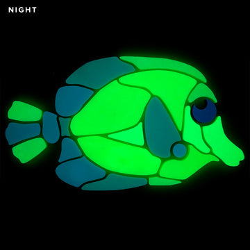 Glow in the Dark Pool Mosaics by Element Glo
