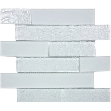 Alabaster, 2" x 6" Glass Tile | TASREVEALABRL | Aquatica Pool Tile