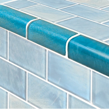 GS84896T7 Aqua Trim Glass Tile by Artistry in Mosaics