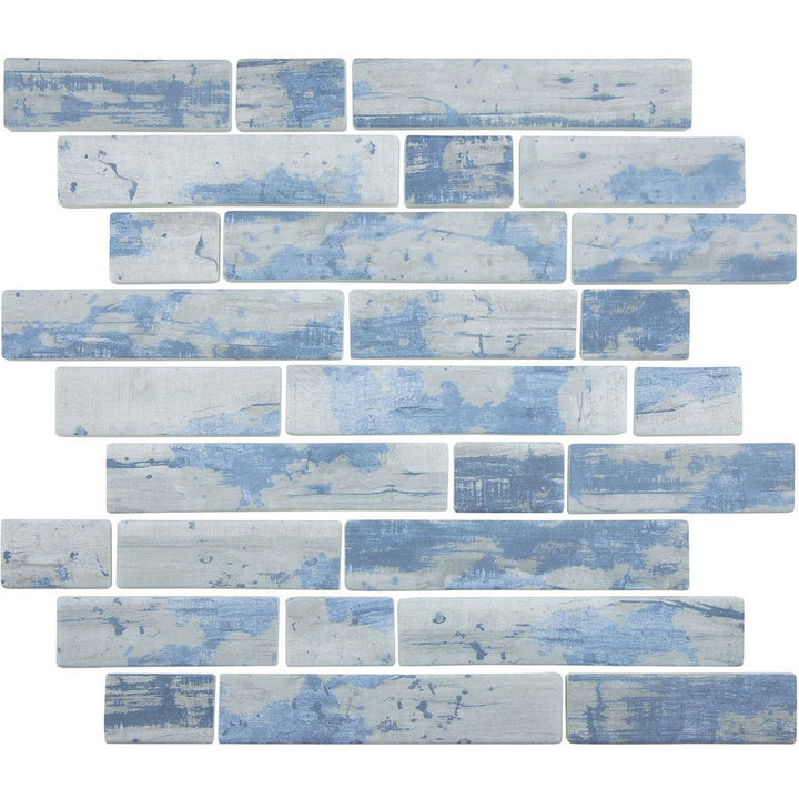 TASBARKASPENML - Aquatica Aspen, Multi-linear - Glass Tile