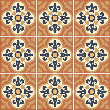 OSEANCIBARCEL6 Barcelona, 6" x 6" (1 box, 40 pcs) - Porcelain Pool Tile