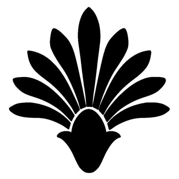 CS-BA3-10BK Baroque Accent 3 - Black Custom Mosaics