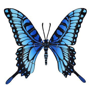 Butterfly, Ghattas Boulder (Special Order) - Pool Mosaic - NS2251 - Artisry in Mosaics Custom Mosaics