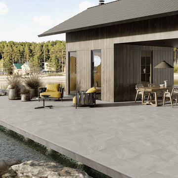 Cape Cod Cold Gray, 16" x 32" 2CM | U.S. Outdoor Porcelain Pavers