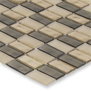 Castle, 1" x 2" Glass Mosaic Tile | American Glass Mosaics
