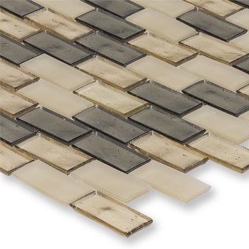 Huron Castle, 1" x 2" Glass Mosaic Tile | American Glass Mosaics