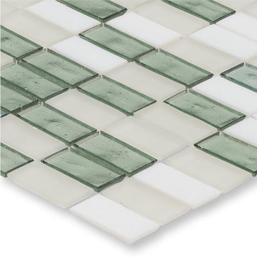 Huron Coast Glass Mosaic Tile by American Glass Mosaics
