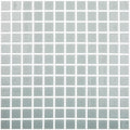 Clear Grey, 1" x 1" - Glass Tile