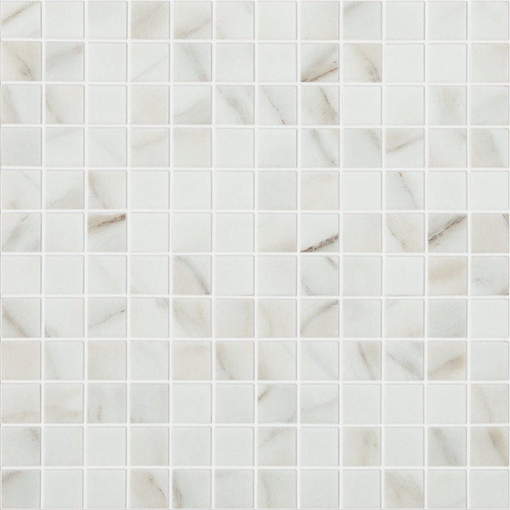 CALACATTA MT Calacatta MT 4302, 1" x 1" - Glass Tile