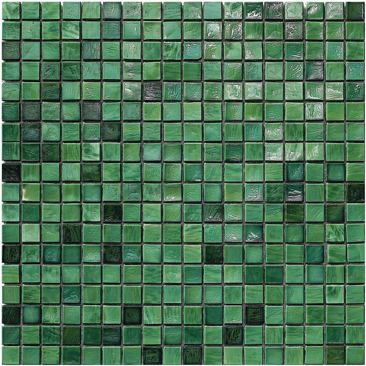 Emerald J, 5/8" x 5/8" Glass Tile | Mosaic Tile by SICIS