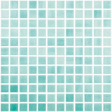 Colors series Fog Caribbean Green - Glass Tile