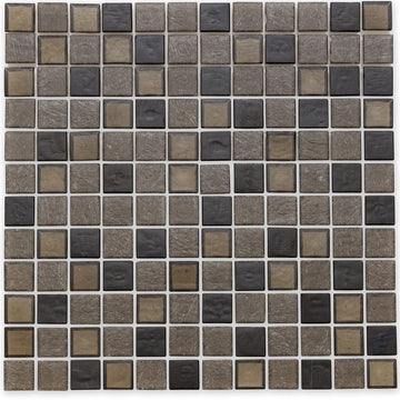 Superior Fossil 1" X 1" Glass Tile by American Glass Mosaics