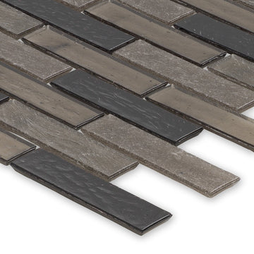 Superior Fossil Glass Tile by American Glass Mosaics