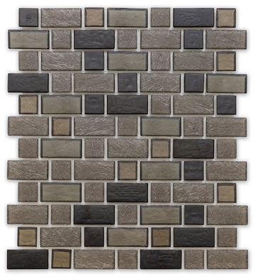 Superior Fossil Glass Tile by American Glass Mosaics