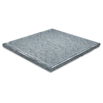 Gray 6" x 6" Glass Pool Tile | MS866K7 | AquaBlu Mosaics
