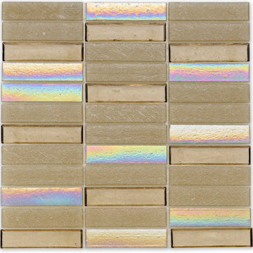 Superior Honeycomb Glass Tile by American Glass Mosaics