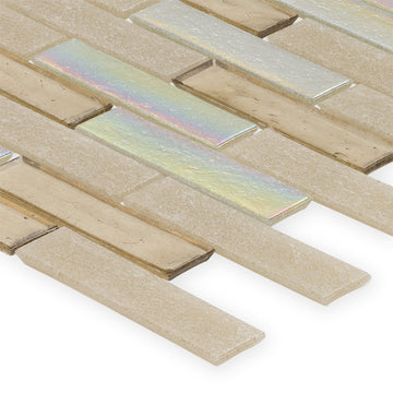 Superior Honeycomb Glass Tile by American Glass Mosaics