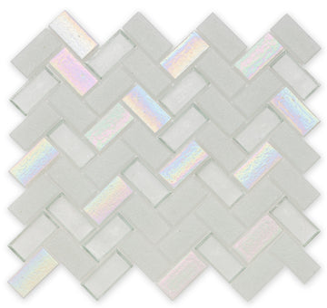 Superior Iceburg Glass Tile by American Glass Mosaics