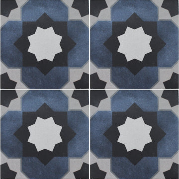 APEFLEUJANET6 Janette, 6" x 6" (1 box, 22 pcs) - Porcelain Pool Tile