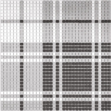 Lancaster, 3/8" x 3/8" Mosaic | GLSGEOHIGHBRIS | Geometro Glass Tile