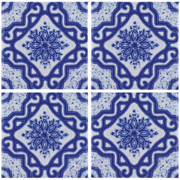 Maioliche 18, 6" x 6" Porcelain Pool Tile | CVLMAIOLICHE18 | Aquatica