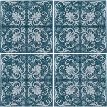 Maioliche 5, 6" x 6" Porcelain Pool Tile | CVLMAIOLICHE5 | Aquatica