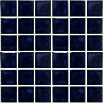 CEL-211 - Marble Blue, 2" x 2" - Porcelain Pool Tile - Fujiwa
