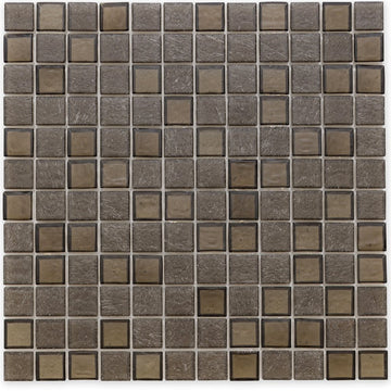 Superior Northern 1" X 1" Glass Tile by American Glass Mosaics