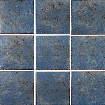 Oasis Blue, 6" x 6" Tile I ESTOASIBLUE6 | Porcelain Pool Tile