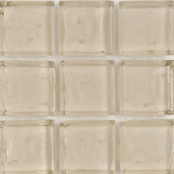 Opal Clear 1x1 Glass Tile | E11.364.01S | American Glass Mosaics