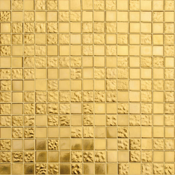 Precious (24K Yellow Gold) Mix, 3/4 x 3/4 Mosaic Tile | TREND Glass Mosaic Tile
