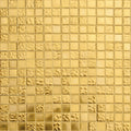 Precious (24K Yellow Gold), 3/4" x 3/4" - Glass Tile
