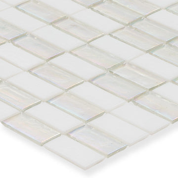 Huron Quartz Glass Mosaic Tile by American Glass Mosaics