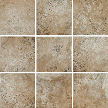 Scavo Almond, 6" x 6" Tile I ESTSCAVALMOND6 | Porcelain Pool Tile