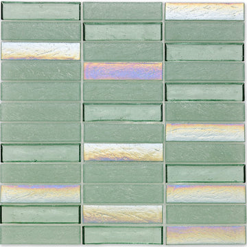 Superior Seagrass Glass Tile by American Glass Mosaics